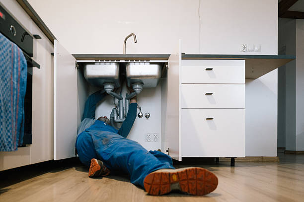 Professional Drain Cleaning technician working in Chickamauga, GA